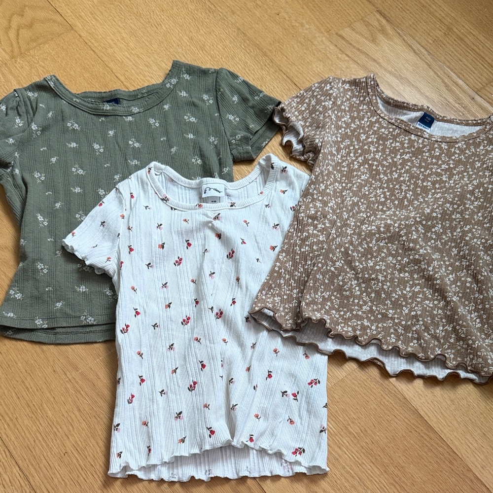 art class Kids Tees - Green, White, and Brown